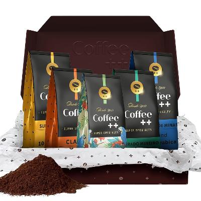 Kit 5 Pacotes Café Especial Torrado e Moído Coffee Mais - 5 x 250g
