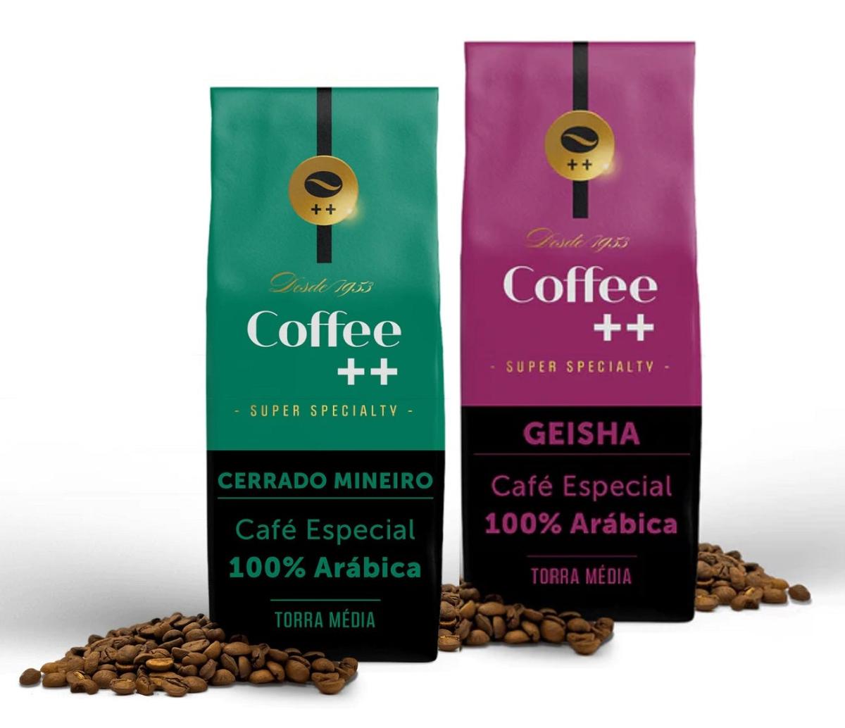 Café Especial em Grãos Coffee Mais Cerrado e Geisha - 1