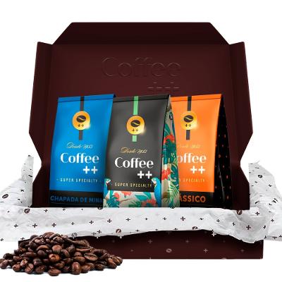 Kit 3 Pacotes Café Especial Em Grãos Coffee Mais