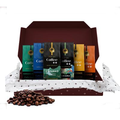 Kit 6 Pacotes Café Especial em Grãos Coffee Mais Variedades