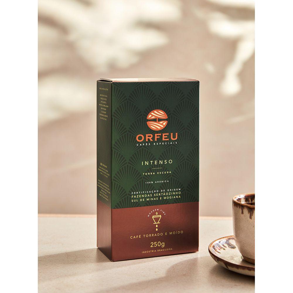Café Orfeu Torrado e Moído Intenso 250g - 1