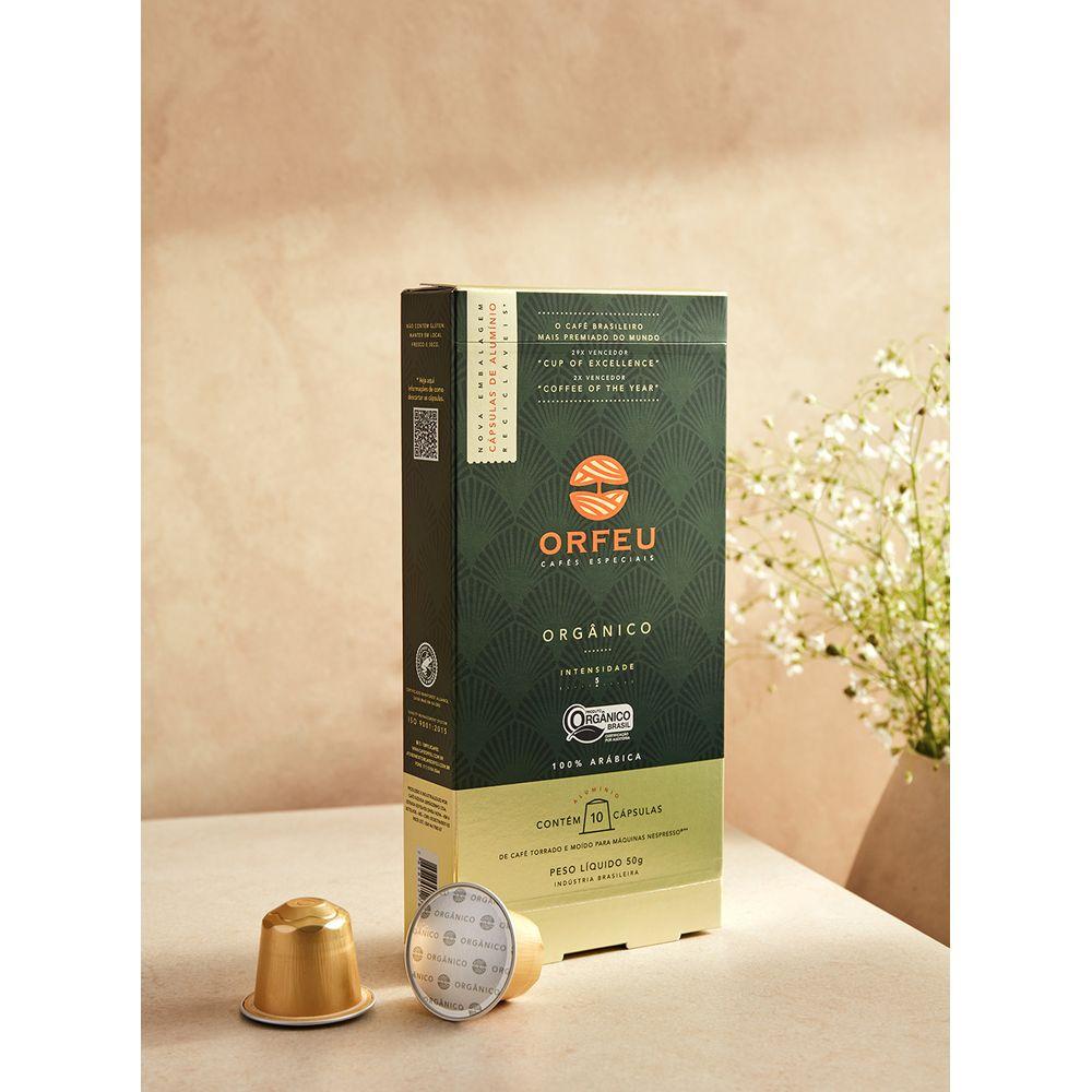 Cápsulas compatíveis Nespresso* Orgânico 10 un - 1