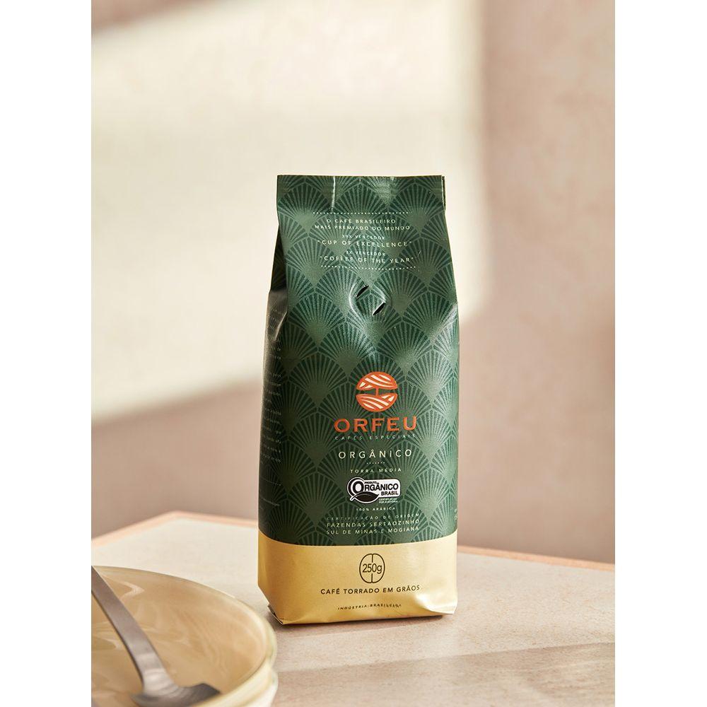 Café Orfeu Orgânico em Grãos 250 g - 1