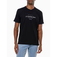 Camiseta Manga Curta Calvin Klein Jeans Masculina Nyc Icons - Preto - 1