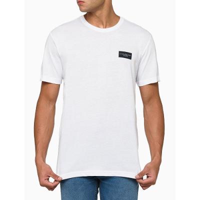Camiseta Masculina Retângulo Calvin Klein Jeans - Branco