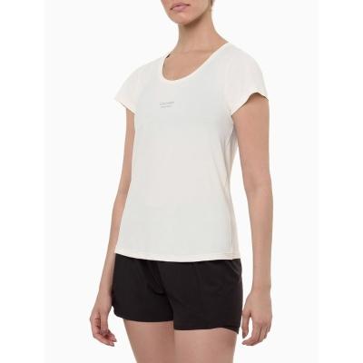 Camiseta Feminina Calvin Klein Performance - Branco 2
