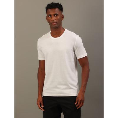 Camiseta Masculina de Algodão Essentials Minimalista Calvin Klein Jeans - Branco