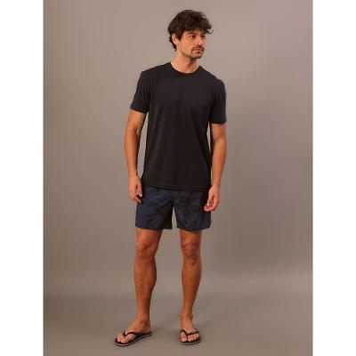 Camiseta Masculina de Algodão Essentials Minimalista Calvin Klein Jeans - Azul Marinho