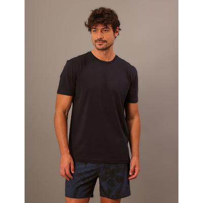 Camiseta Masculina de Algodão Essentials Minimalista Calvin Klein Jeans - Azul Marinho