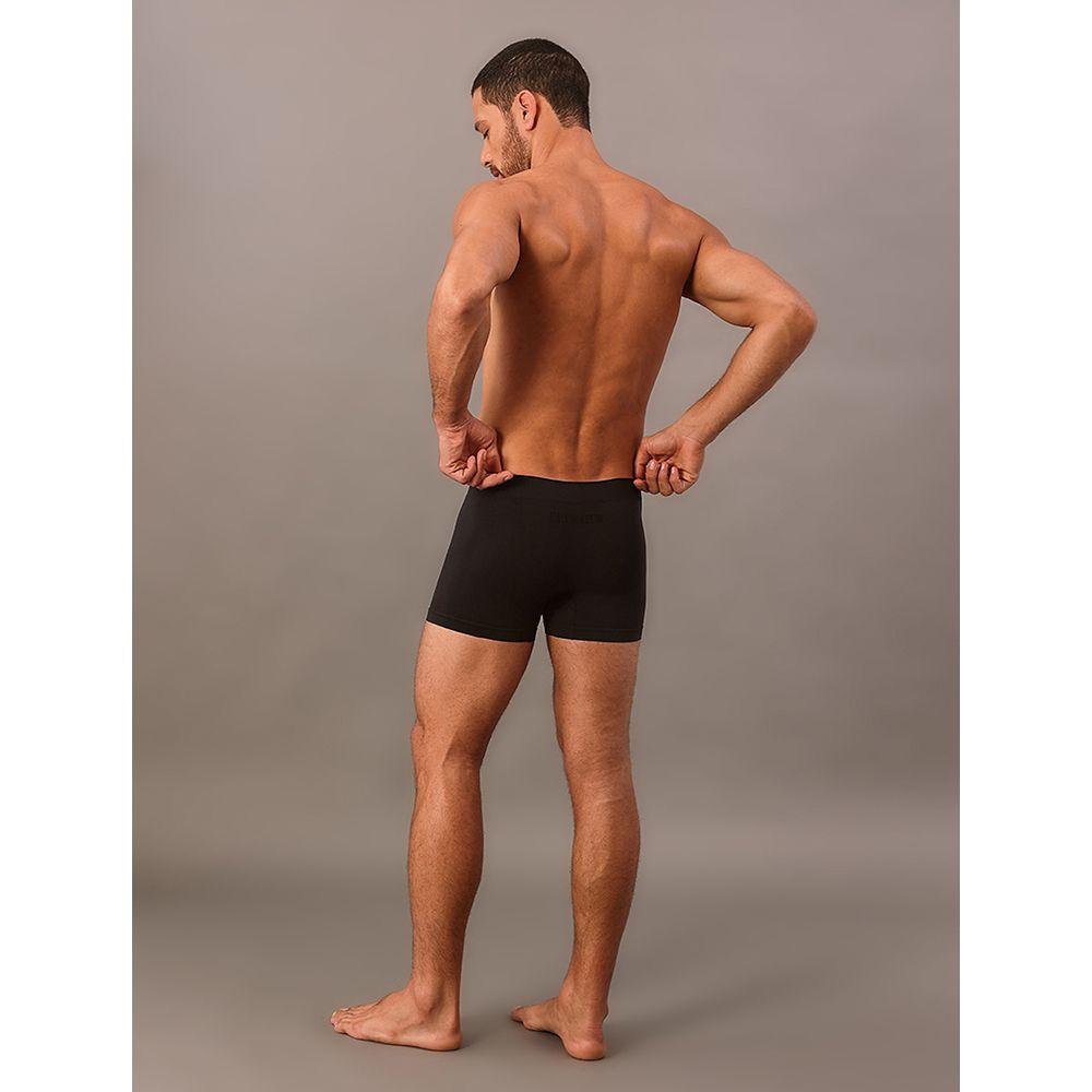 Cueca Trunk Intense Power Seamless Calvin Klein Underwear - Preto - 4