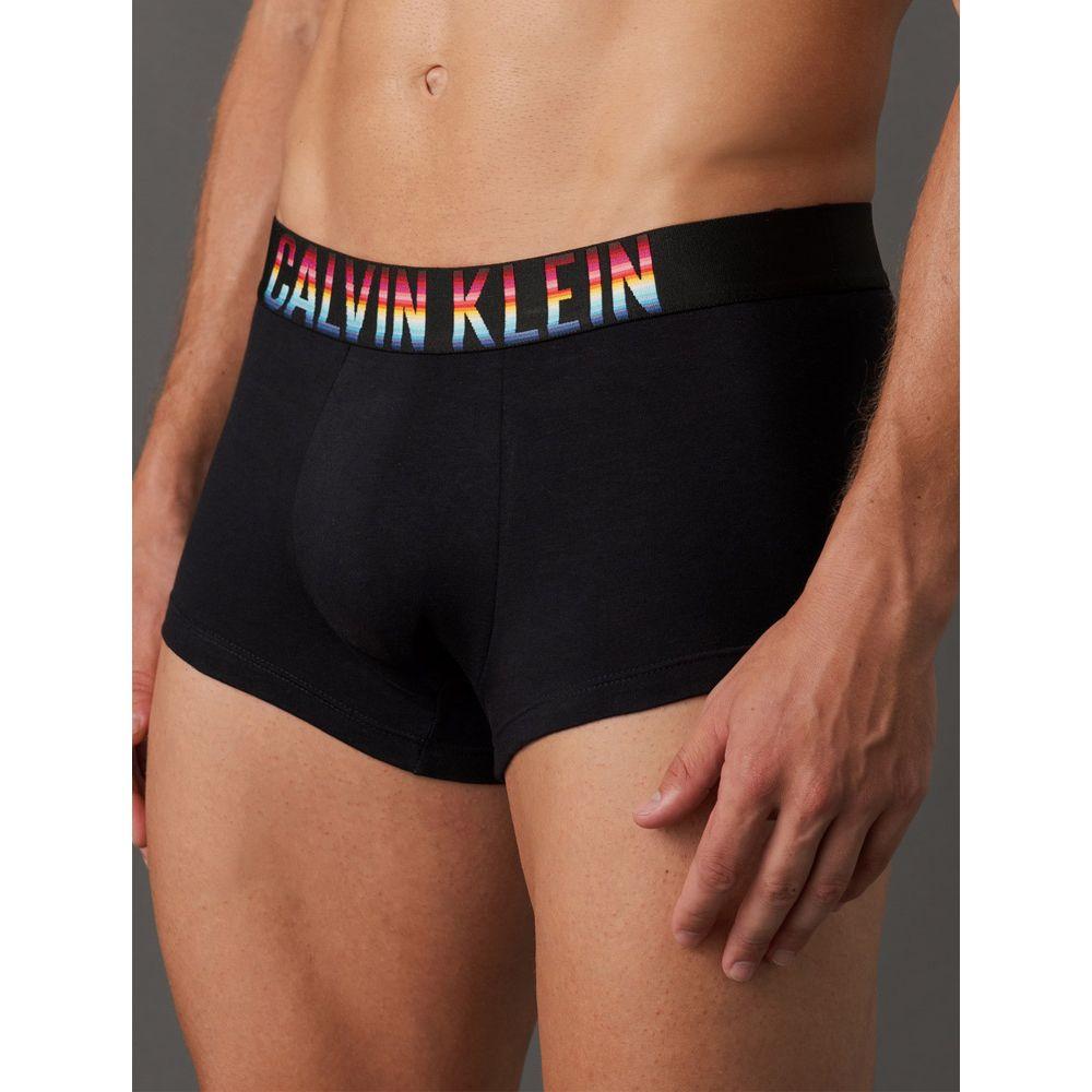 Cueca Low Rise Trunk Cotton Pride Calvin Klein Underwear - Preto - 4