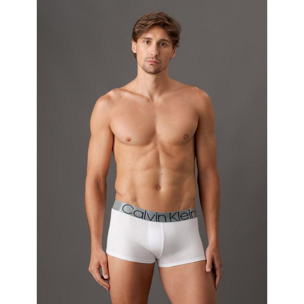 Cueca Masculina Low Rise Trunk Cotton Icon Calvin Klein Underwear - Branco - 1