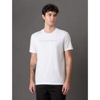 Camiseta Masculina Meia Malha Logo - Branco 2 - 1