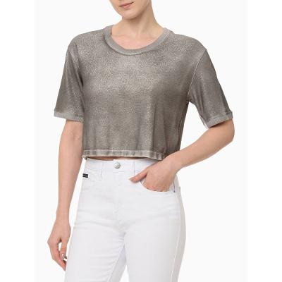 Blusa Feminina Lurex Jateado de Glitter - Mescla