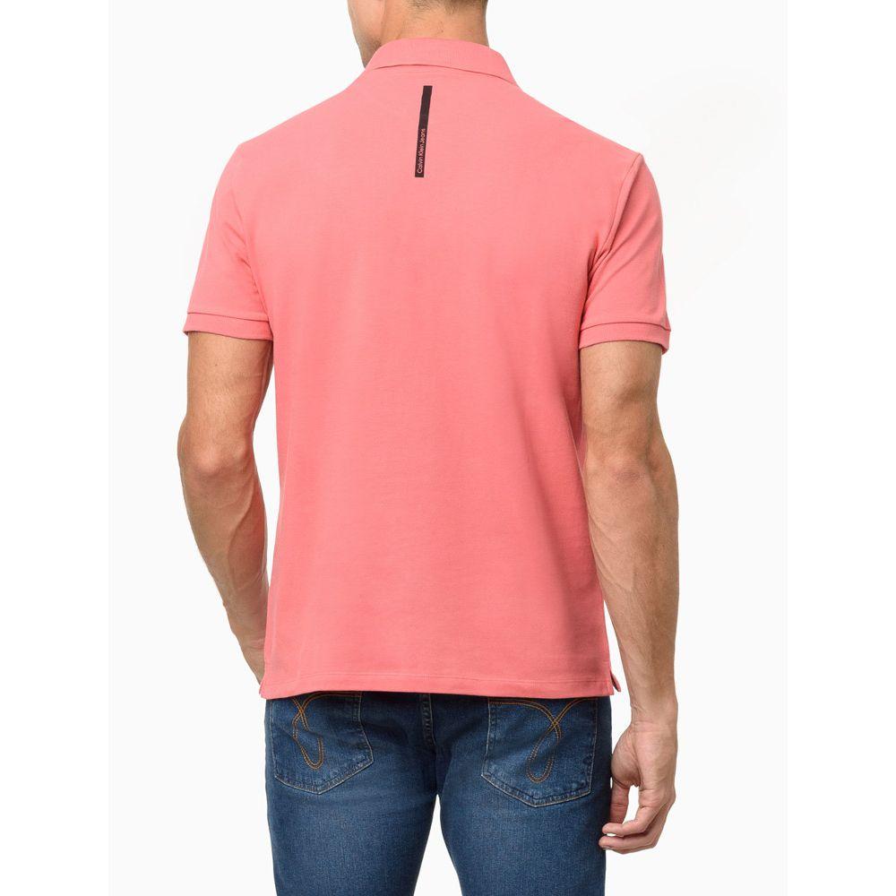Polo Masculina Premium Calvin Klein Jeans - Melancia - 3