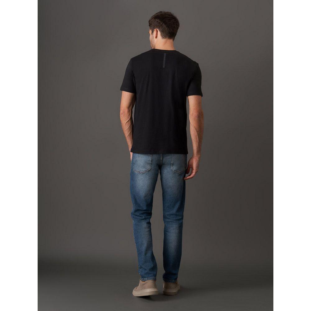 Camiseta Masculina Manga Curta Gel Calvin Klein Jeans - Preto - 2