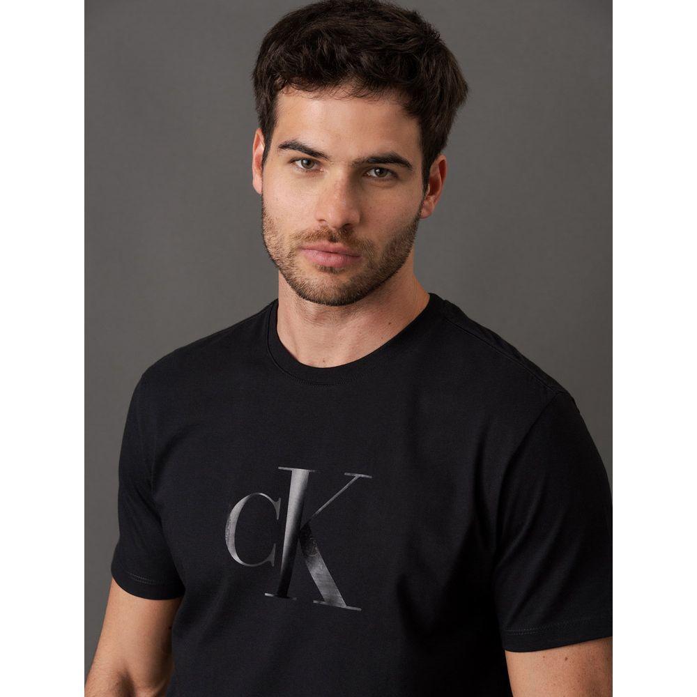 Camiseta Masculina Manga Curta Gel Calvin Klein Jeans - Preto - 4