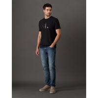 Camiseta Masculina Manga Curta Gel Calvin Klein Jeans - Preto - 3