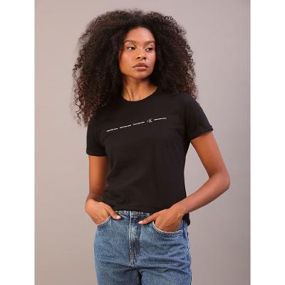 Camiseta Feminina Regular - Preto