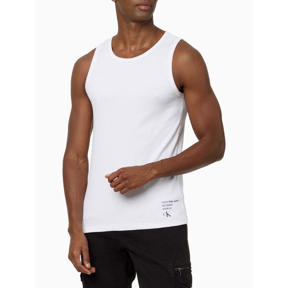 Regata Masculina Ribana Logo - Branco - 1