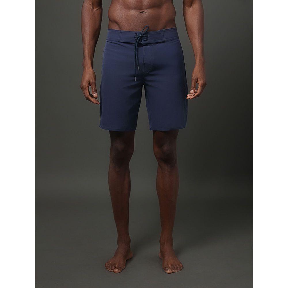 Bermuda D'Água Lisa Calvin Klein Swimwear - Marinho - 3