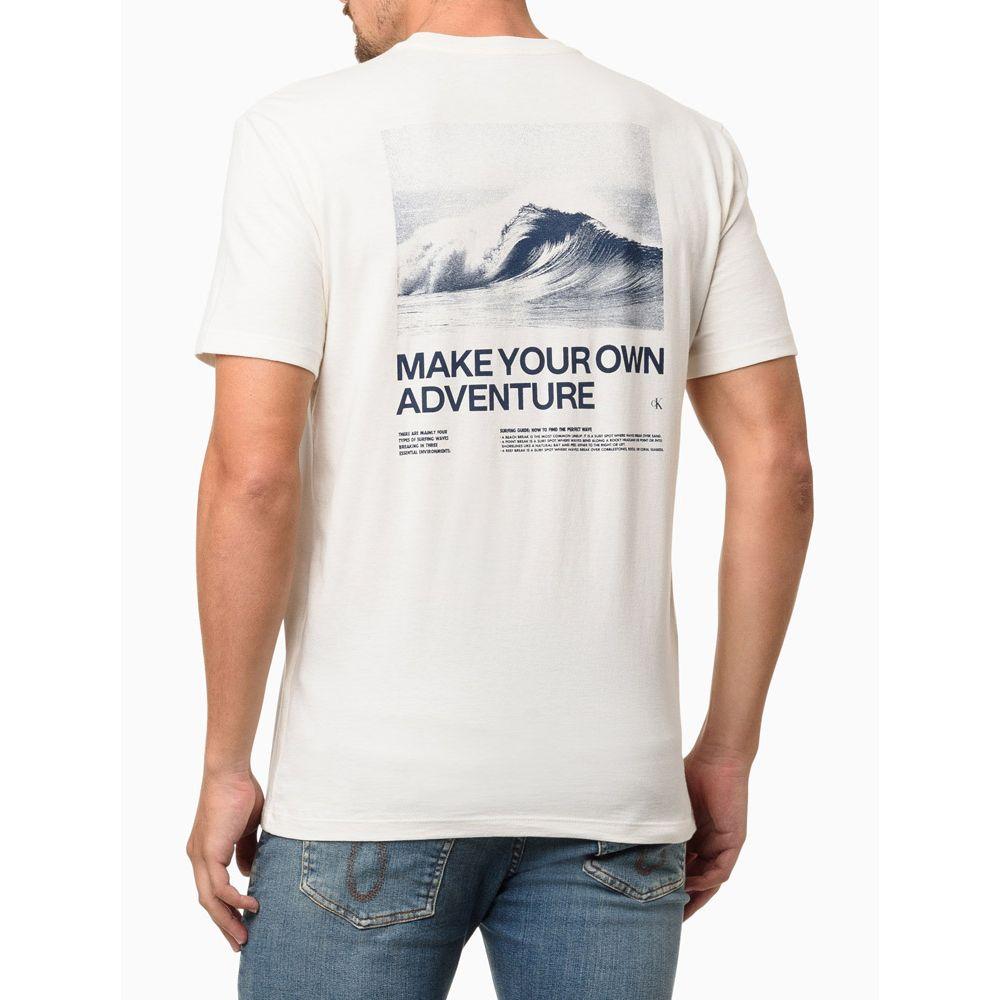 Camiseta Masculina Make Your Own Adventure - Off White - 3