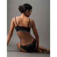 Calcinha Tanga Modern Cotton Seamless Calvin Klein Underwear - Preto - 5
