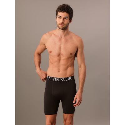 Cueca Long Boxer Intense Power Seamless Calvin Klein Underwear - Preto