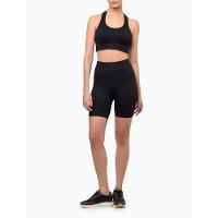 Short Feminino Tonal Logo Seamless Calvin Klein Sport - Preto - 2