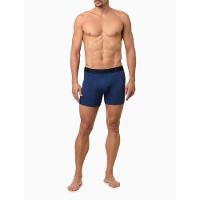 Kit 2 Cuecas Boxer Cotton Intense Power Calvin Klein Underwear - Azul + Preto - 2