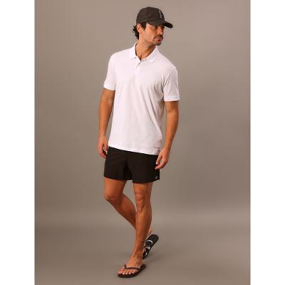 Short D'Água Masculino Elástico Calvin Klein Swimwear - Preto