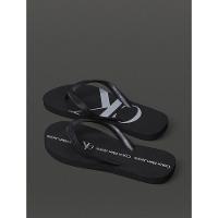 Chinelo Masculino Logo Corrido Calvin Klein Jeans - Preto - 3