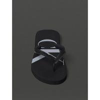 Chinelo Masculino Logo Corrido Calvin Klein Jeans - Preto - 4