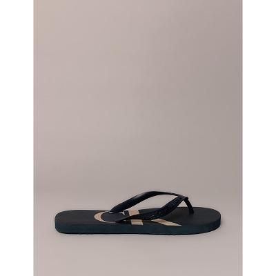 Chinelo Masculino Calvin Klein Jeans Com Logo - Marinho