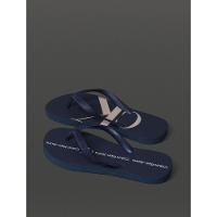 Chinelo Masculino Logo Corrido Calvin Klein Jeans - Marinho - 3