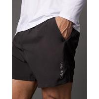 Short D'Água Masculino Elástico Liso Calvin Klein Swimwear - Preto