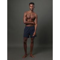 Short D'Água Masculino Elástico Liso Calvin Klein Swimwear - Marinho - 1