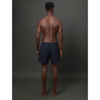 Short D'Água Masculino Elástico Liso Calvin Klein Swimwear - Marinho - 2