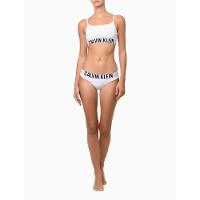 Sutiã Alças Faixa Micro Intense Power Calvin Klein Underwear - Branco/Branco - 2