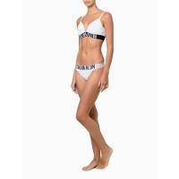 Calcinha Fio Dental Micro Intense Power Calvin Klein Underwear - Branco/Branco - 2