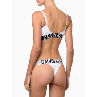 Calcinha Fio Dental Micro Intense Power Calvin Klein Underwear - Branco/Branco - 3