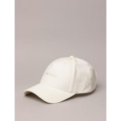 Boné Masculino 5 Gomos Bordado Calvin Klein - Off White