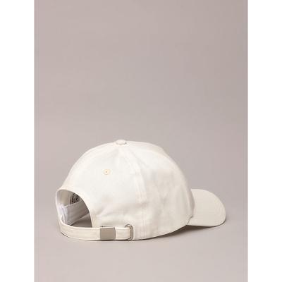 Boné Masculino 5 Gomos Bordado Calvin Klein - Off White