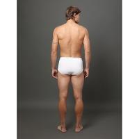 Kit 3 Cuecas Brief Cotton Rib Calvin Klein - White - 2