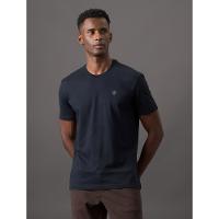 Camiseta Masculina Estampa Ômega No Peito Calvin Klein Jeans - Marinho - 1