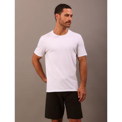 Camiseta Manga Curta Swimwear Logo Costas Calvin Klein Swimwear - Branco