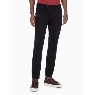 Calça Jeans Masculina Skinny 5 Pockets Calvin Klein Jeans - Preto