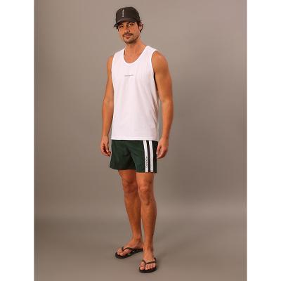 Regata Calvin Klein Jeans Masculina Logo Centralizado - Branco