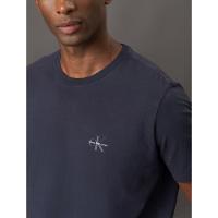 Camiseta Masculina Básica Estampa Logo Reissue No Peito Calvin Klein Jeans - Azul Marinho