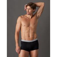 Kit 2 Underwear Trunk Cintura Baixa de Algodão Clássica Cuecas Calvin Klein - Preto - 5